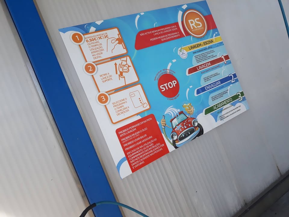 Removemos os velhos e aplicamos os novos! :D Renovamos a imagem do Centro de lavagem RS em