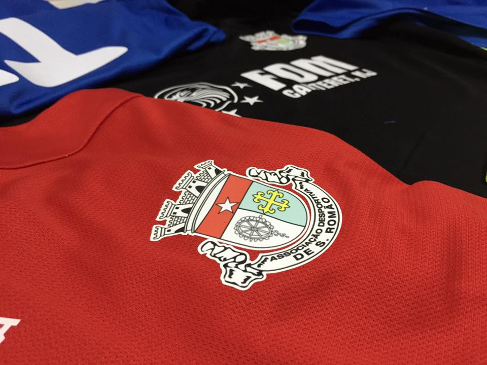 Personalização de equipamentos desportivos. ASSOCIAÇÃO DESPORTIVA DE SÃO ROMÃO.