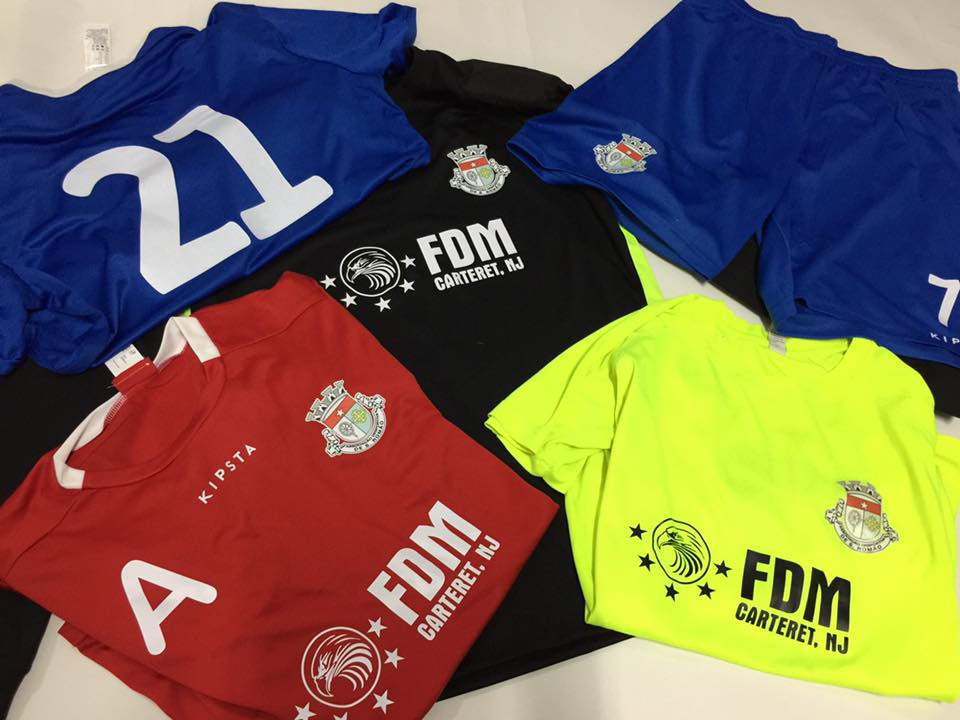 Personalização de equipamentos desportivos. ASSOCIAÇÃO DESPORTIVA DE SÃO ROMÃO.