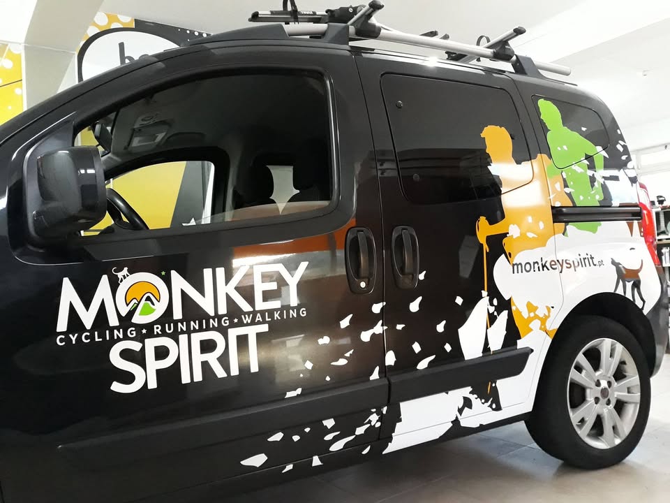 Decoração de viatura MONKEY SPIRIT – Gouveia.