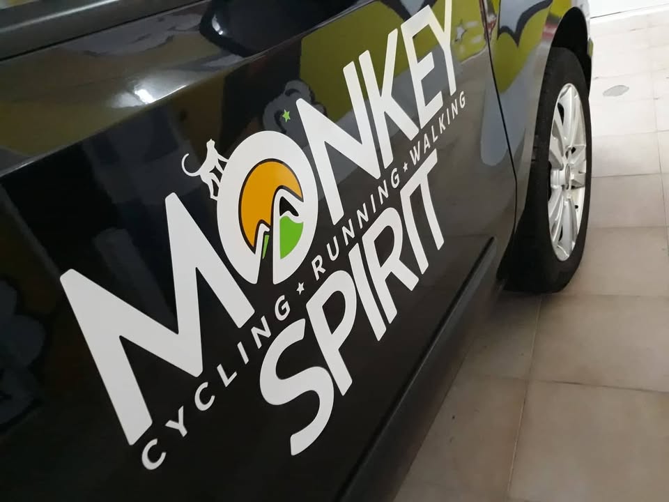 Decoração de viatura MONKEY SPIRIT – Gouveia.