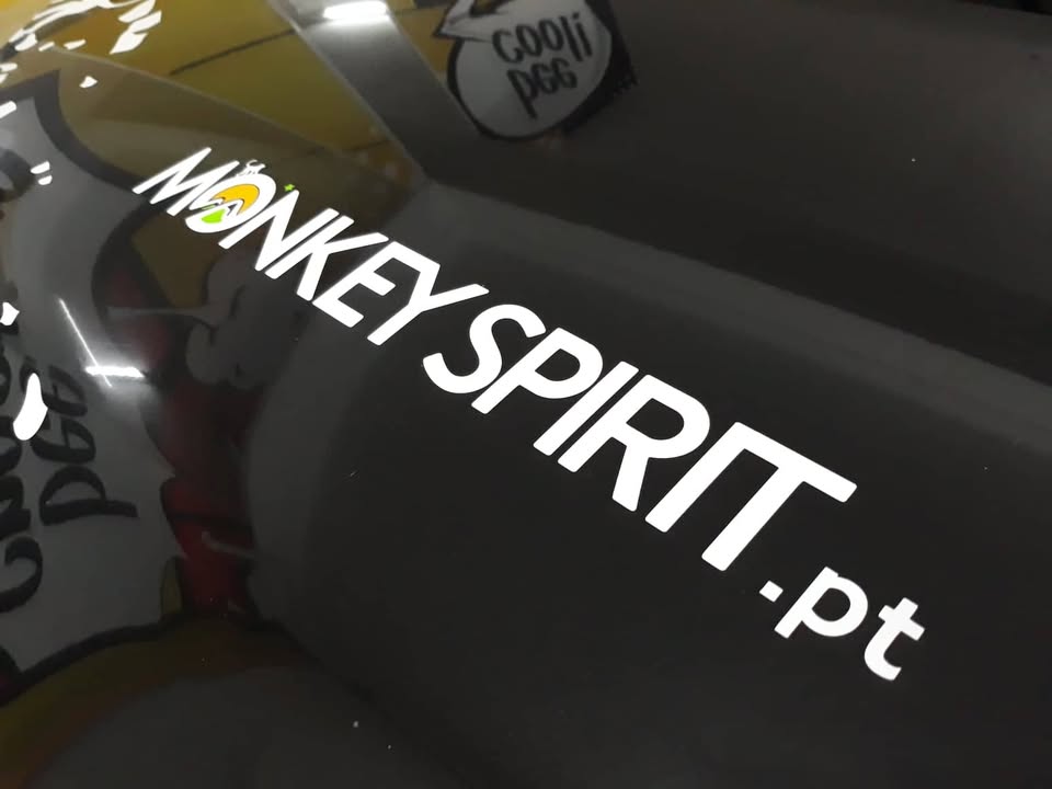 Decoração de viatura MONKEY SPIRIT – Gouveia.