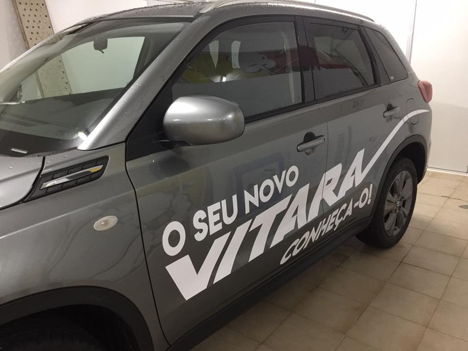 Decoração de viatura. Novo Suzuki Vitara -Repage Seia