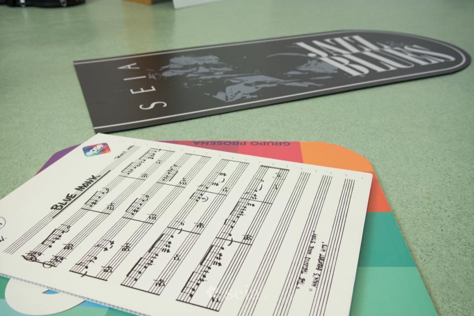 Produção de materiais promocionais Festival Jazz & Blues / BIGBAND EPSE.