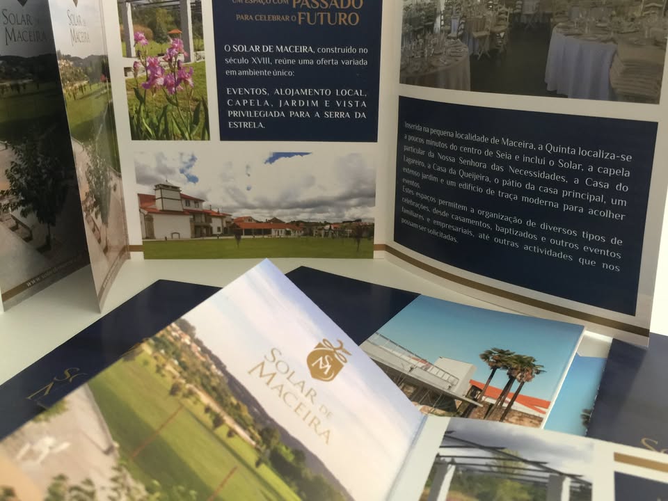 Campanha de marketing promocional SOLAR DE MACEIRA . Alojamento e Eventos – Maceira, Seia