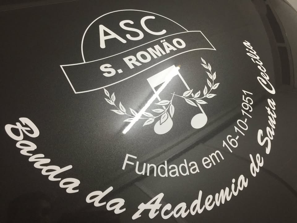 Decoração de viatura BANDA ACADEMIA DE SANTA CECÍLIA – São Romão