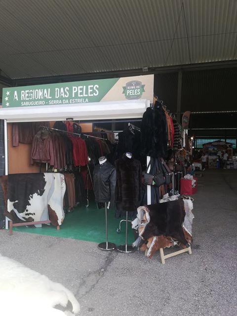 Decoração de stand promocional – A REGIONAL DAS PELES / QUEIJARIA DO SABUGUEIRO – Sabuguei