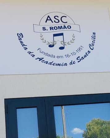 Identificação exterior Banda Academia de Santa Cecília – São Romão