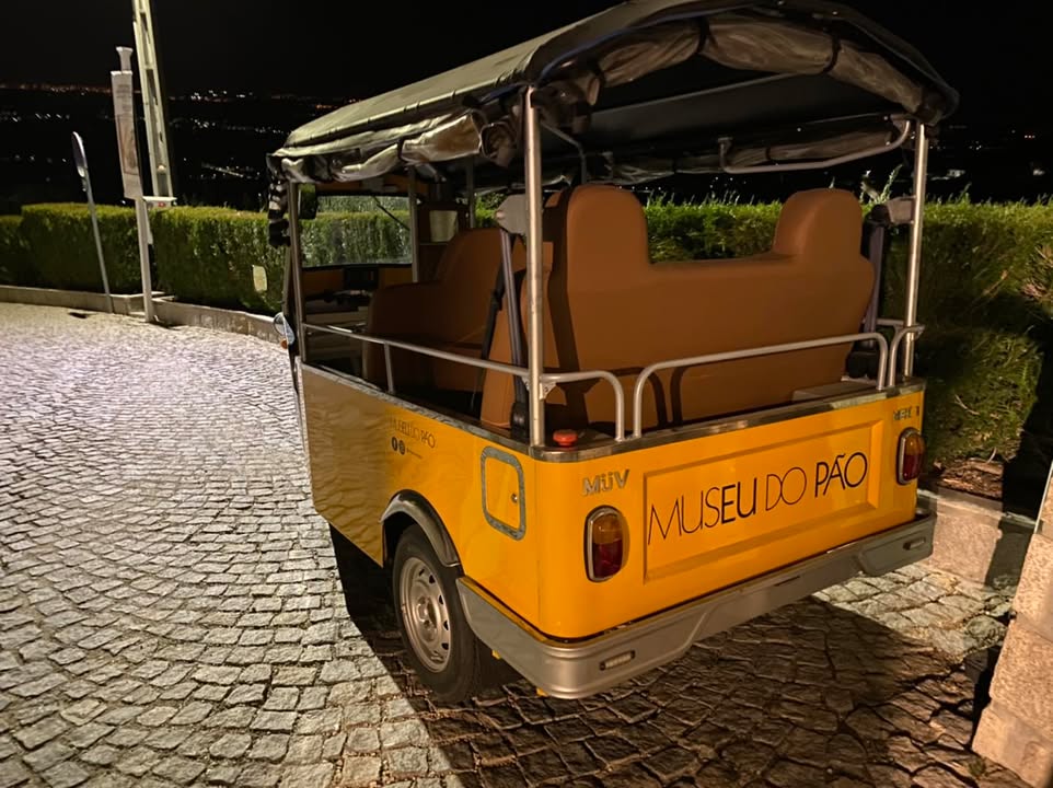 Decoração de tuc tuc para o cliente Museu do Pão.