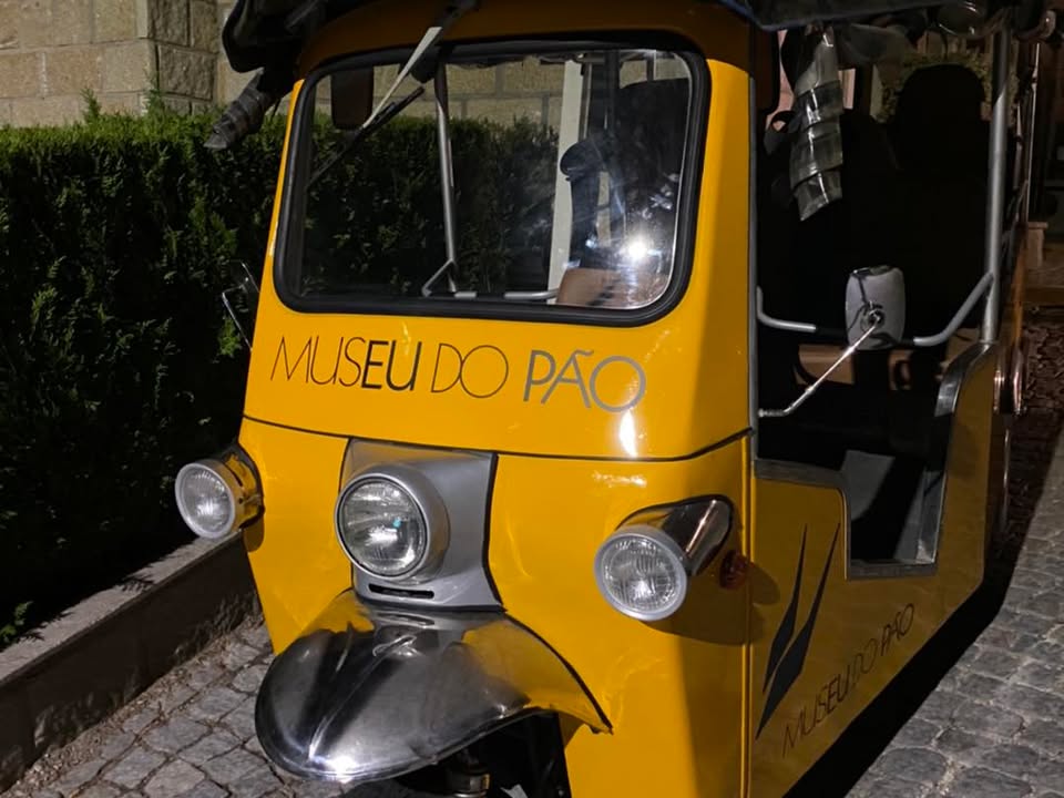 Decoração de tuc tuc para o cliente Museu do Pão.