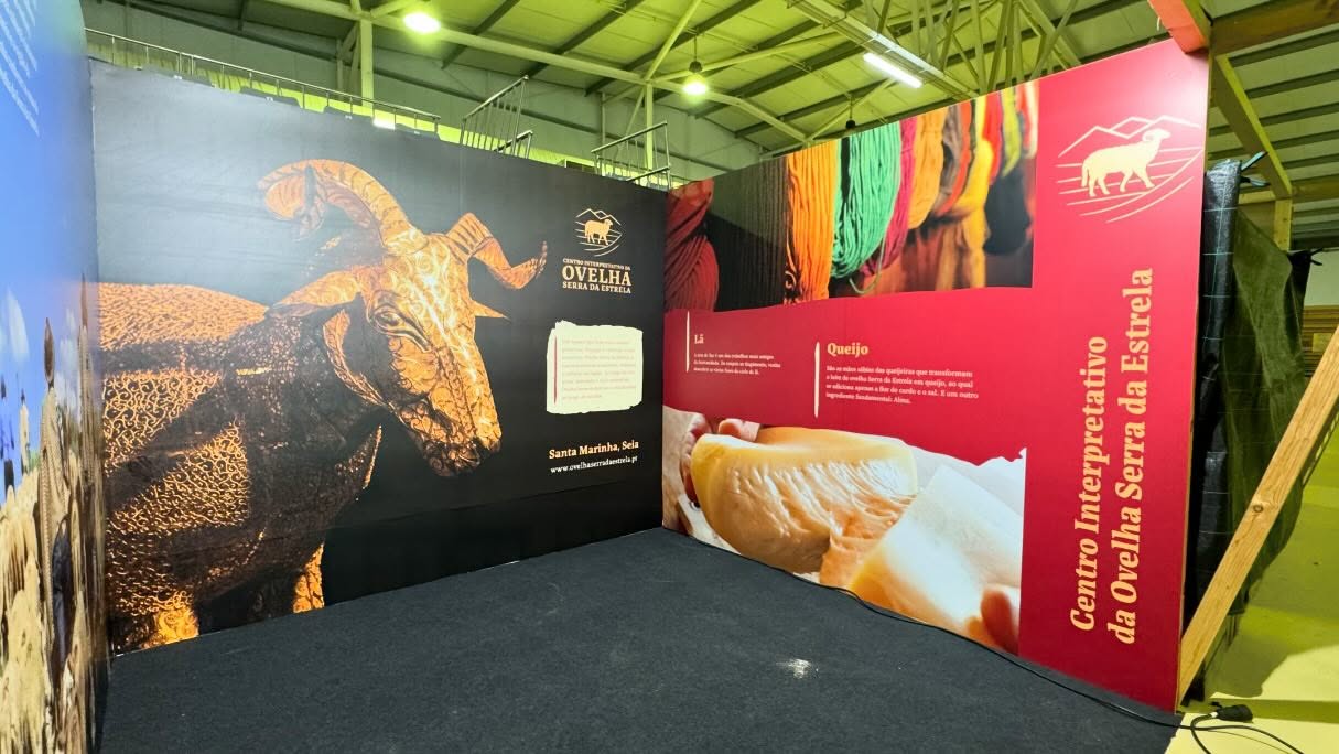 Decoração integral do Stand da CIOSE – Centro Interpretativo da Ovelha Serrada Estrela no