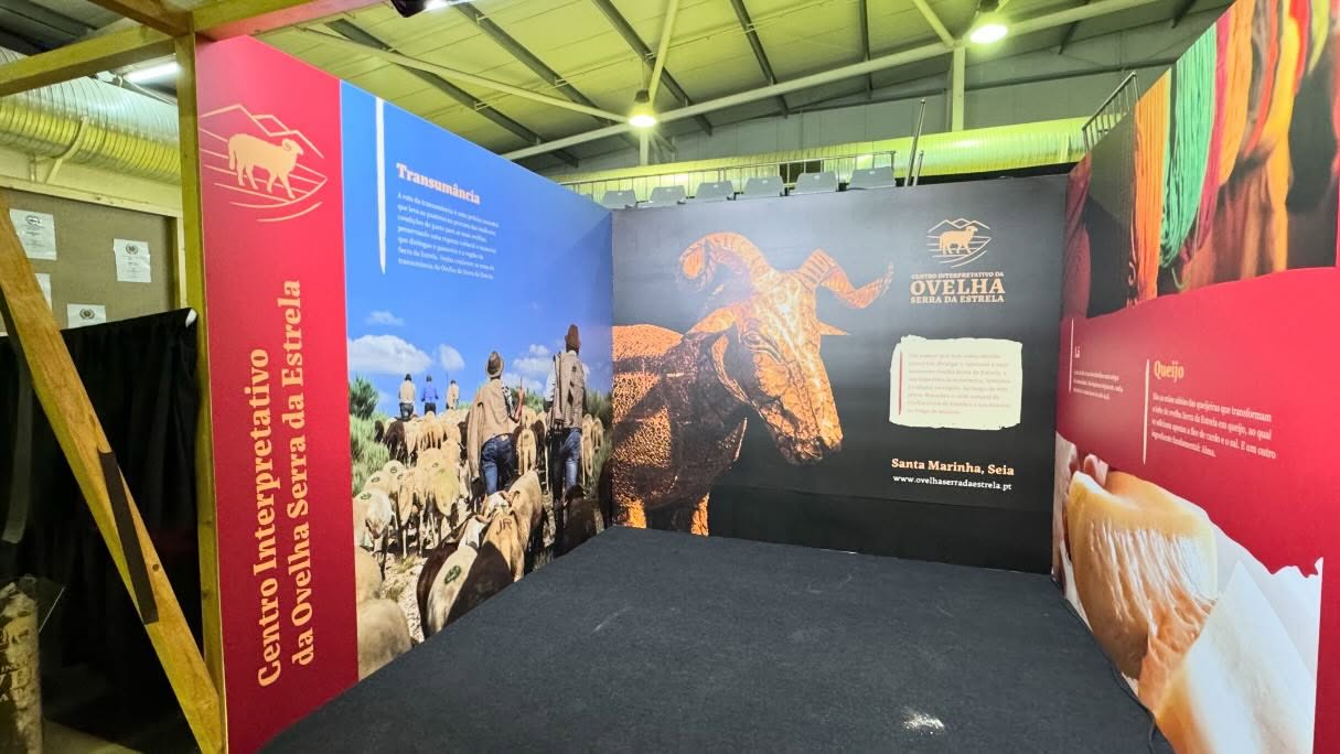 Decoração integral do Stand da CIOSE – Centro Interpretativo da Ovelha Serrada Estrela no