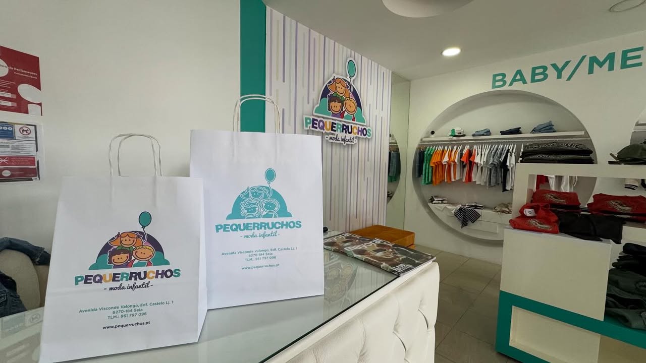 A Pequerruchos abriu hoje o seu espaço físico em Seia e escolheu a BeeCreative para parcei