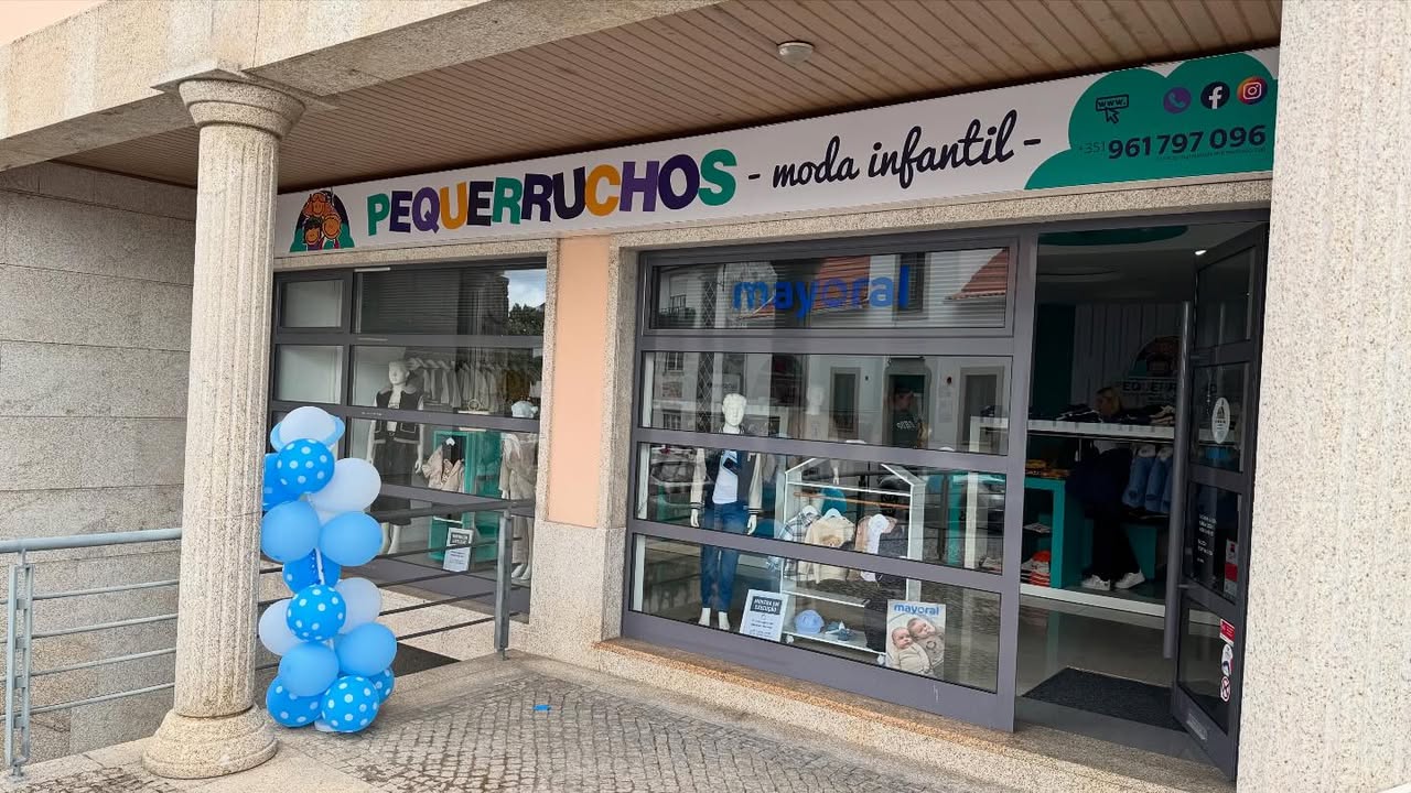 A Pequerruchos abriu hoje o seu espaço físico em Seia e escolheu a BeeCreative para parcei