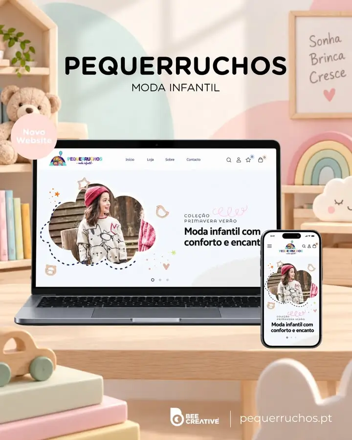 Os miúdos crescem depressa. A Pequerruchos também. 👀